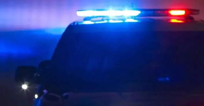 Video of the incident shows a fiery crash on a road