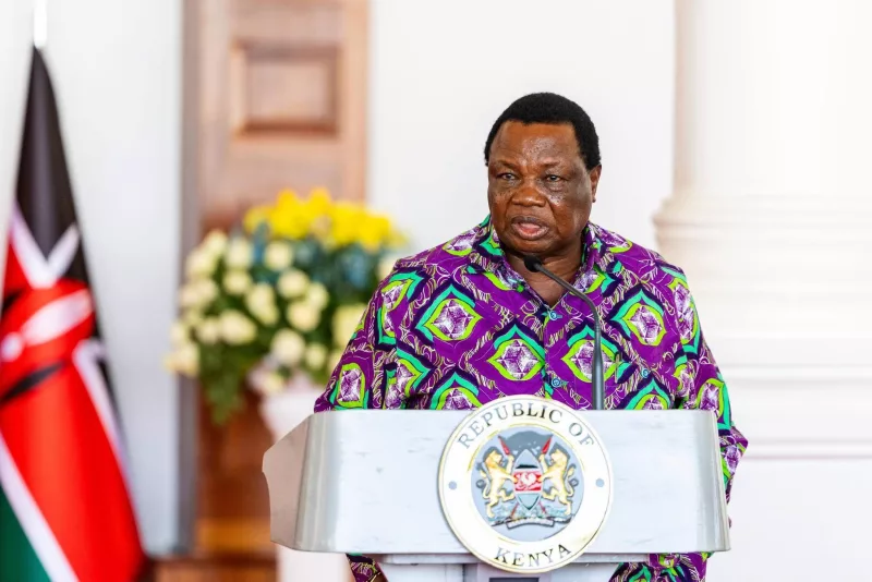 Central Organisation of Trade Unions (COTU) Secretary General Francis Atwoli/HANDOUT
