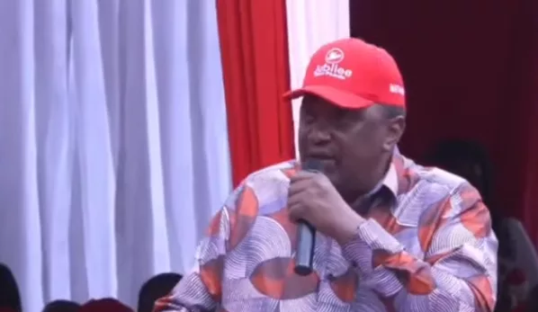Uhuru hands over Jubilee party to Matiang'i