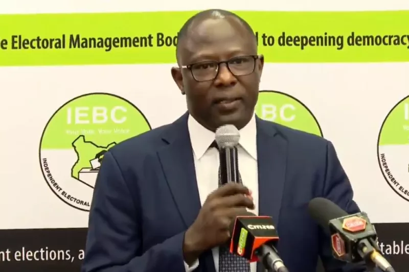 IEBC Chair Ethekon Edung