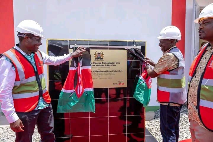 Ruto commissions Sh1.4bn power project to boost supply in Migori