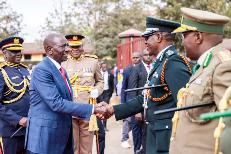 Ruto: Every shilling spent on police uniforms must be accounted for