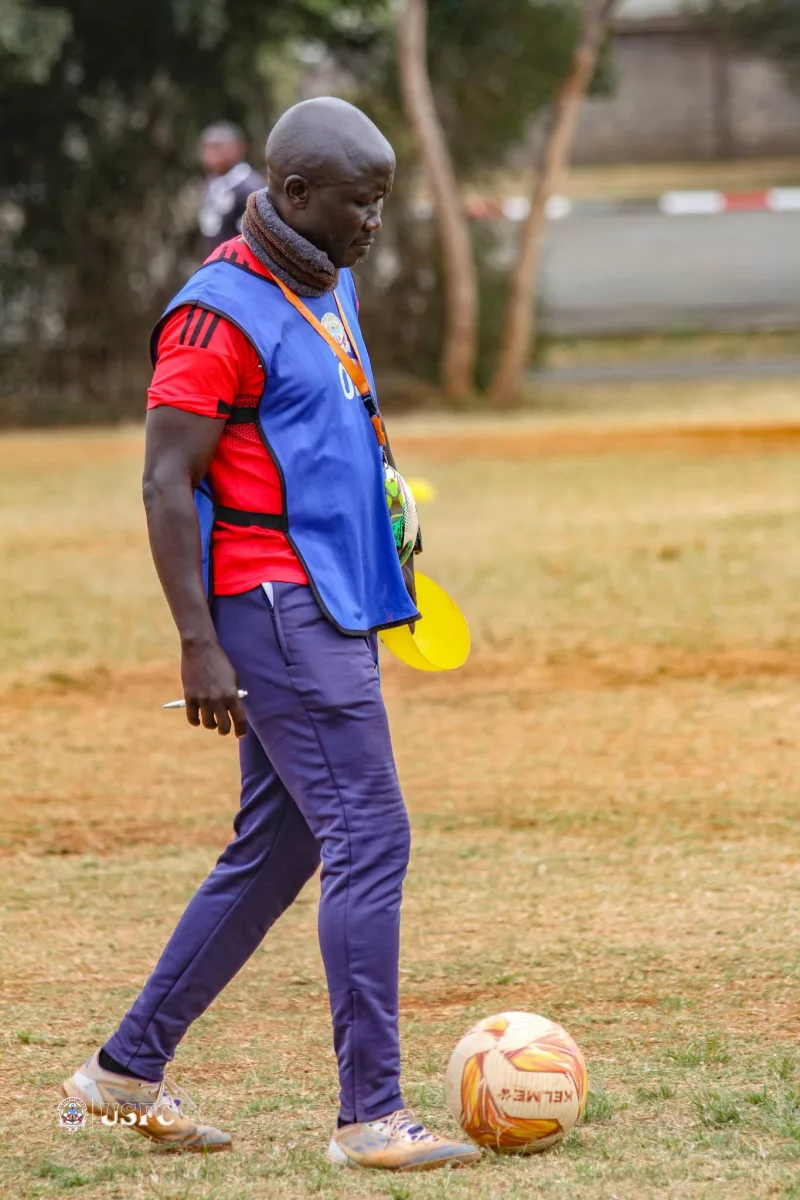 Ulinzi Starlets' headcoach Collins Oduor