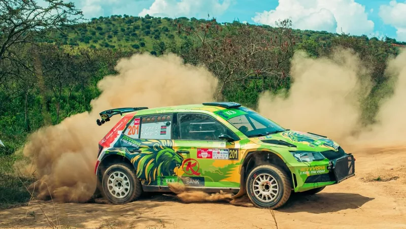 Hat-trick in sight: Karan Patel storms into Serengeti chasing African rally history this weekend