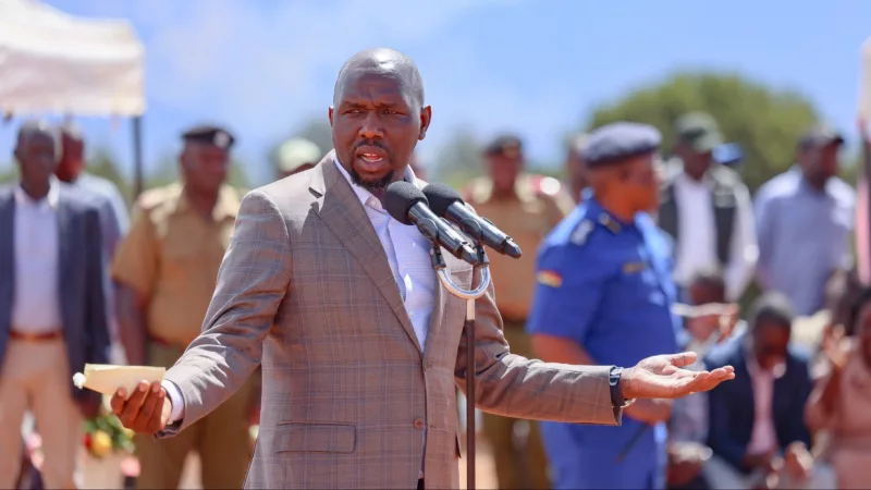 Murkomen: Linda Mwananchi is a passing cloud