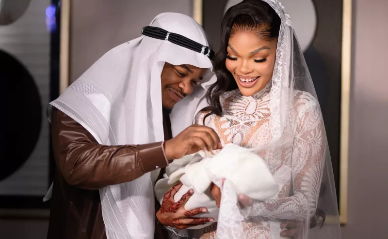 Whozu Celebrates Wema Sepetu's First Birthday as a Mother
