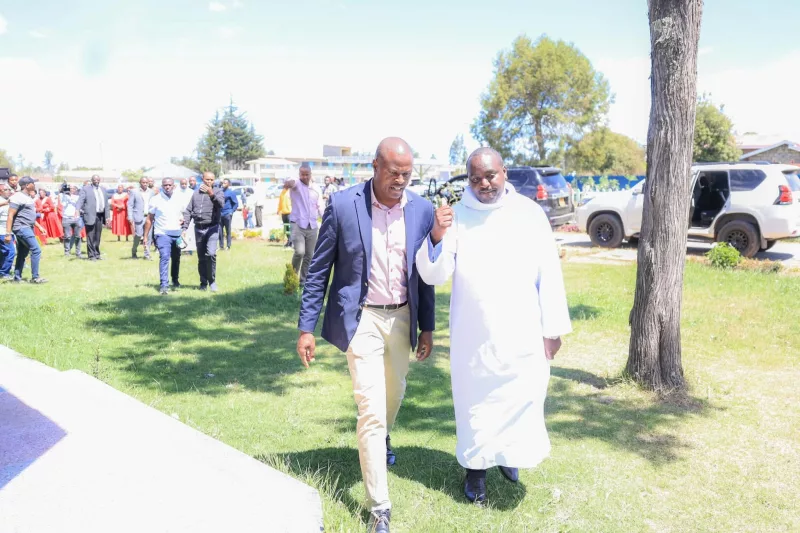 MPs Nyoro, Kwenya clash at church service in Nyandarua