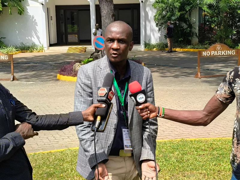 Pharmaceutical quality and health supply-chain specialist Wilson Chandomba in Mombasa on July 22 / BRIAN OTIENO