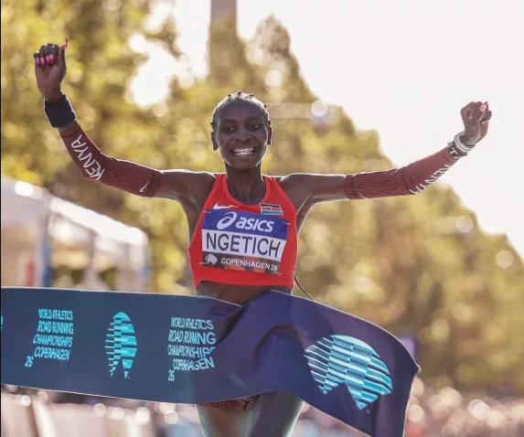 Agnes Ng’etich smashes half marathon World Record in Copenhagen