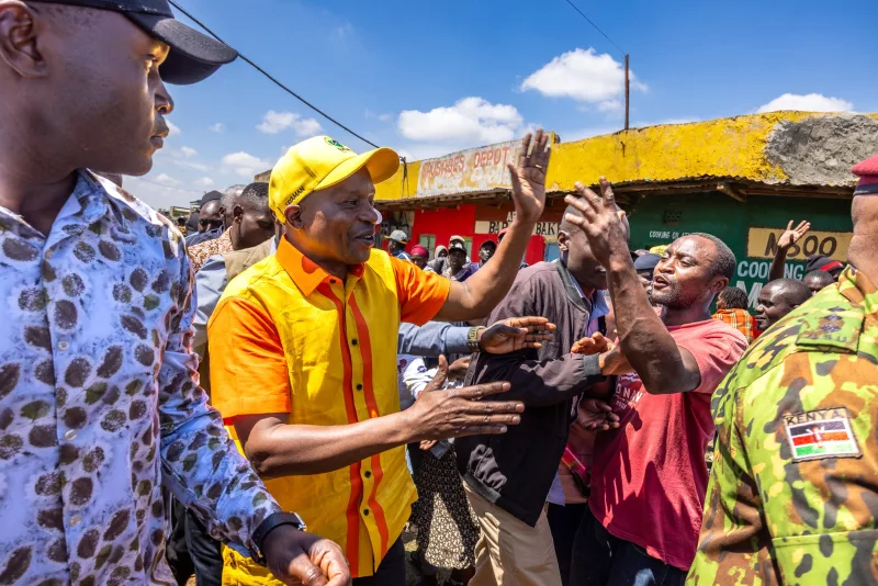 Kindiki links Nyeri road projects to jobs, business growth