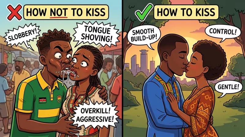 BRINGING SEXY BACK: The art of sensual kissing