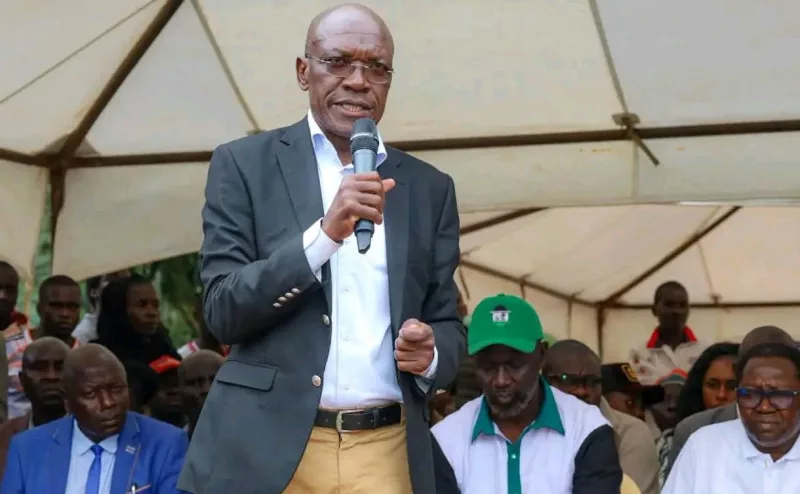 Boni Khalwale Visits Daughters in School Weeks After Wife Gloria’s Burial