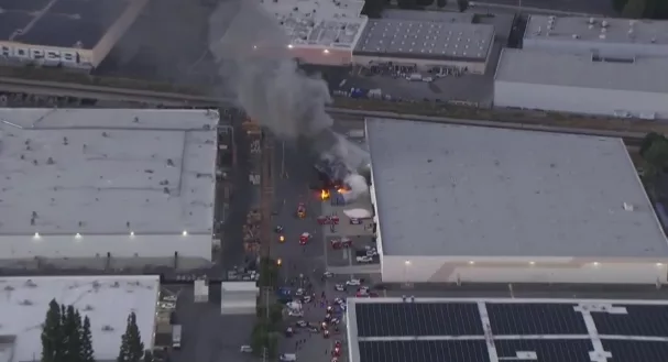 Journalist and pilot among three killed after news helicopter crashes in LA