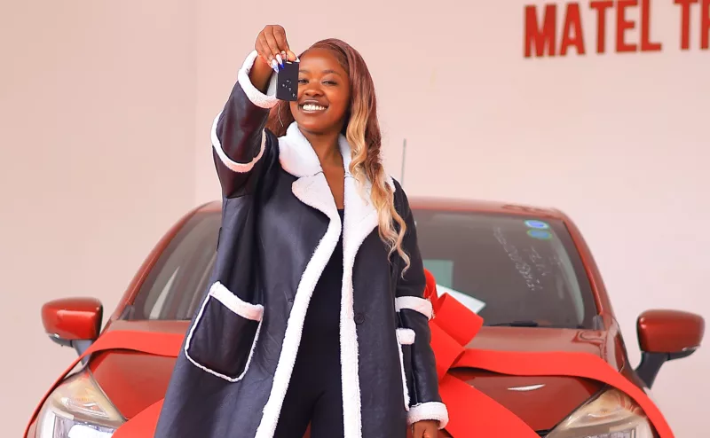 Dancer Sandra Nanga Celebrates Owning a Brand New Renault Clio