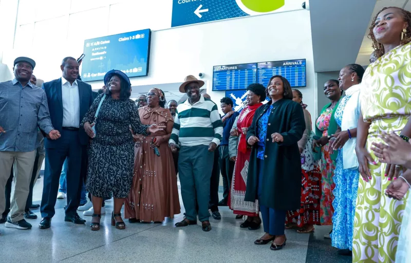 former deputy president Rigathi Gachagua lands in Spokane