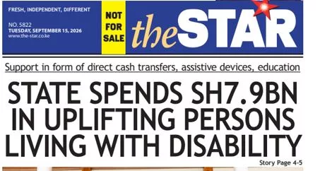News Brief: State spends Sh7.9bn in uplifting PWDs