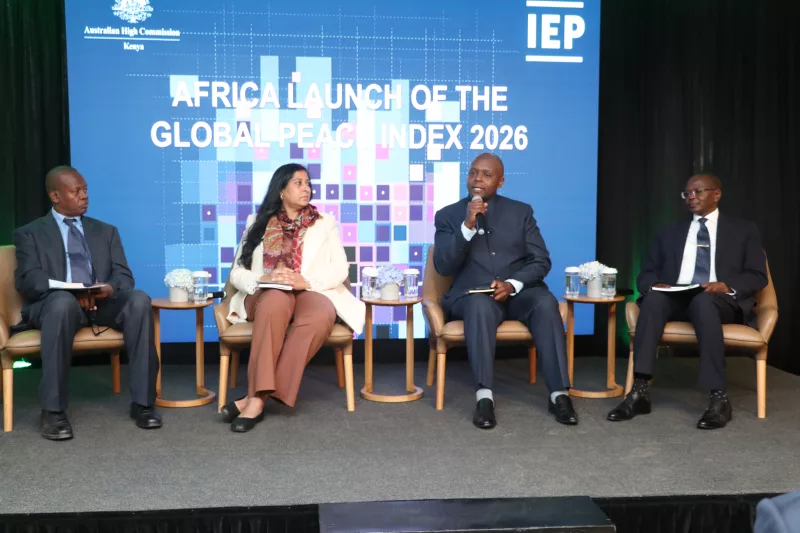 Kenya ranks among countries facing growing peace pressures