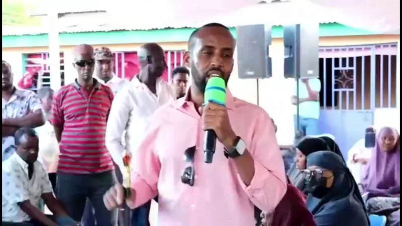 Wajir governor race heats up as Dahiye takes campaign to grassroots