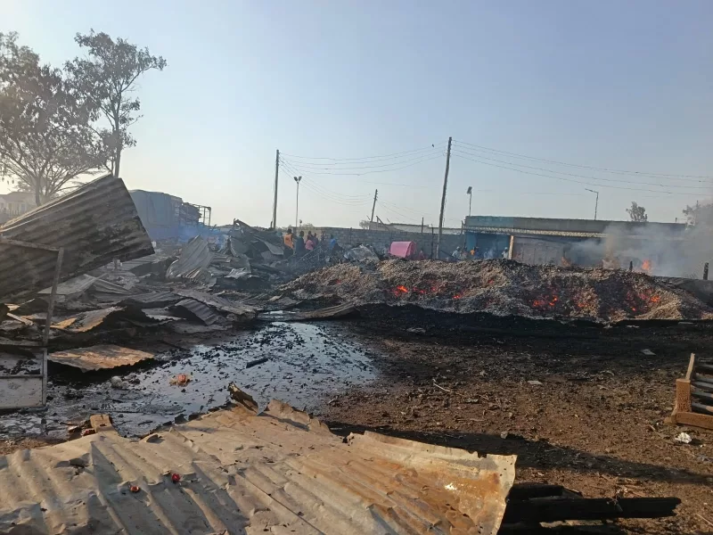 Kibuye traders count losses after night fire