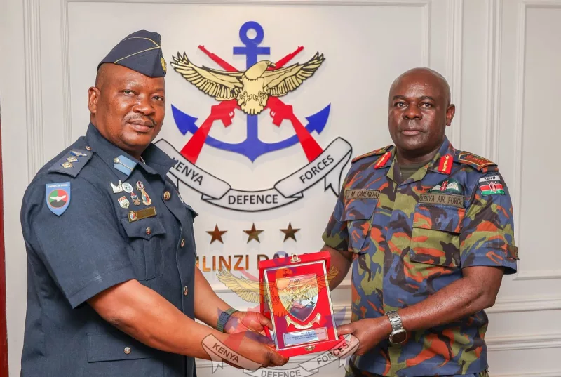 KDF hosts Zambian military for study tour
