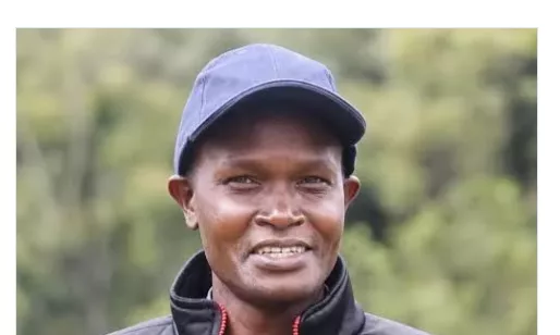 Alex Kiprotich in a past photo