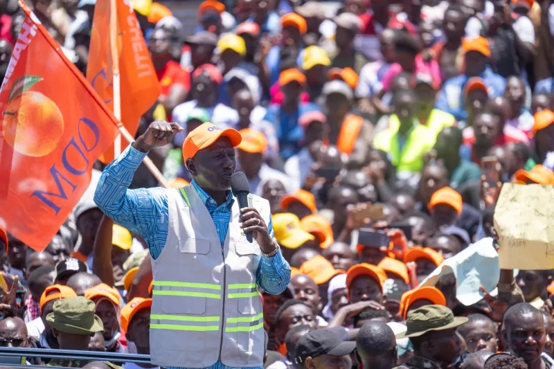 Ruto warns Kenyans against ‘trial, error’ politics