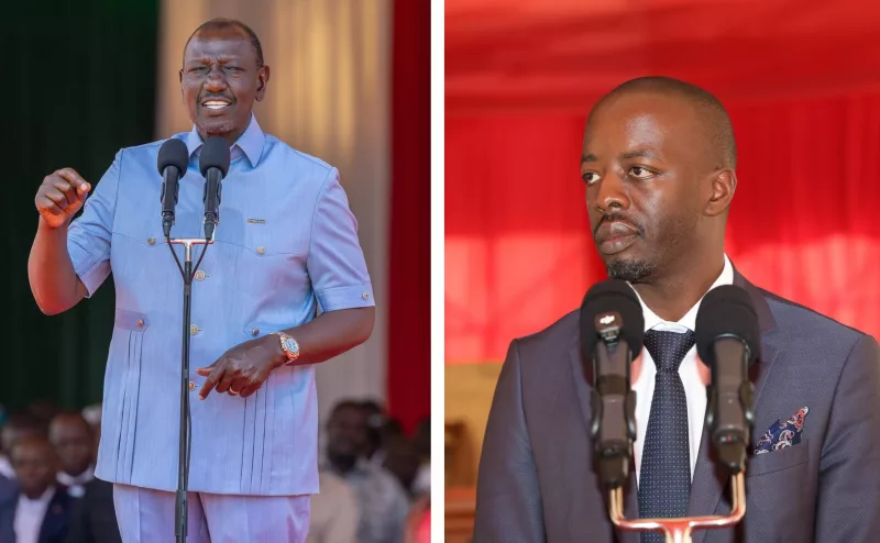Raila Junior Backs President Ruto in Kisumu