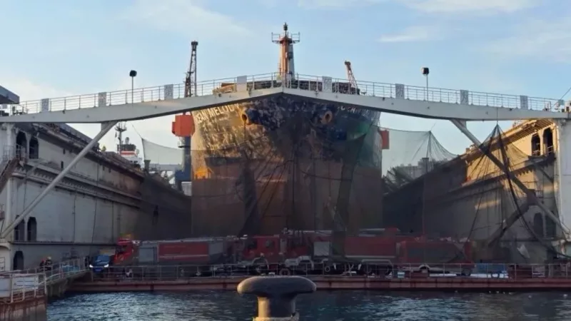 Over 20 dead after fire on cargo ship in eastern China