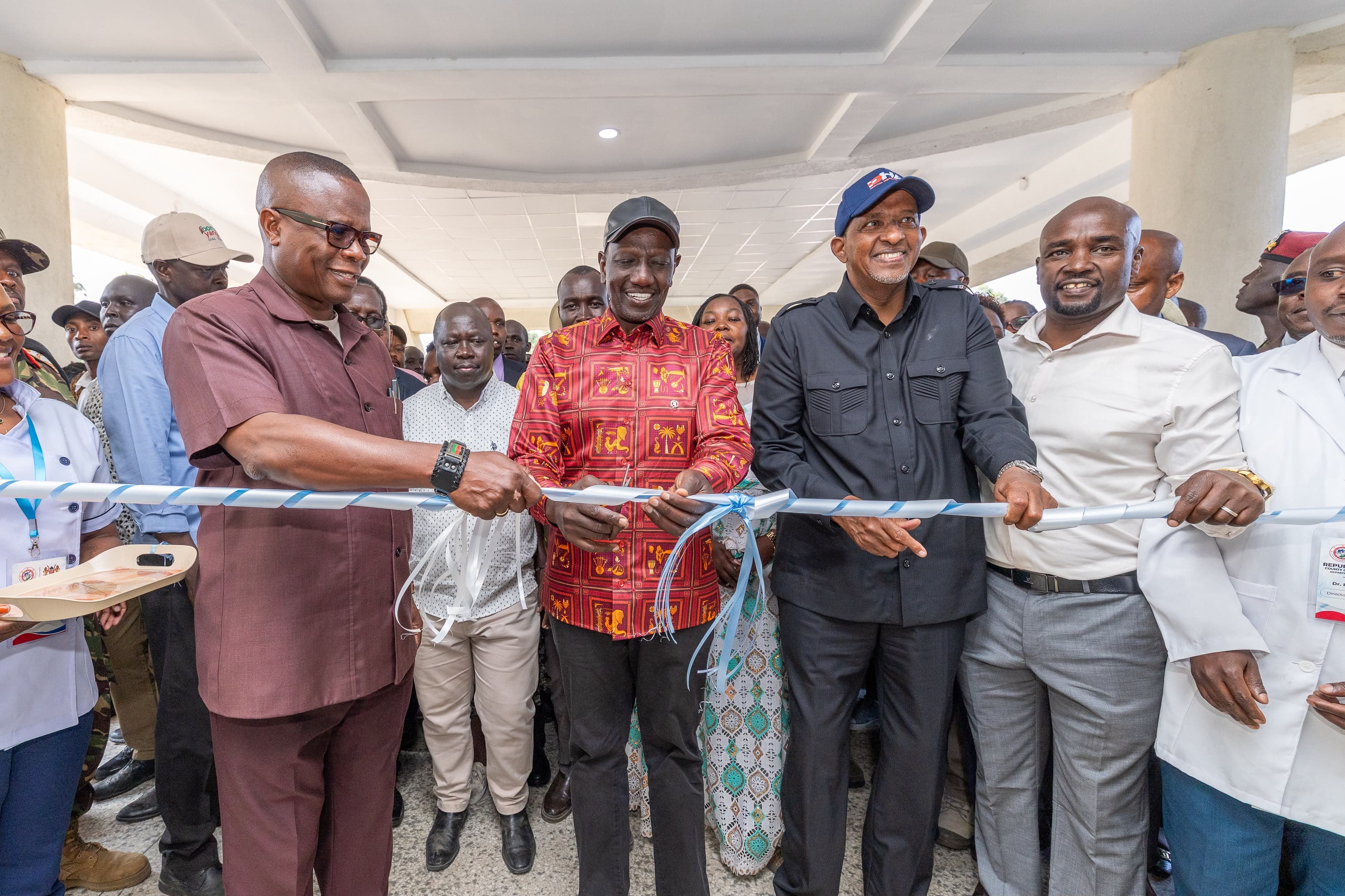 [PHOTOS] Ruto inspects, commissions projects in Bomet and Kericho