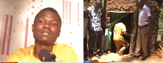Boy, 15, builds underground home over land shortage