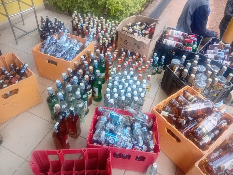 NACADA Seizes Over 4,000 Counterfeit Alcoholic Drinks in Kayole
