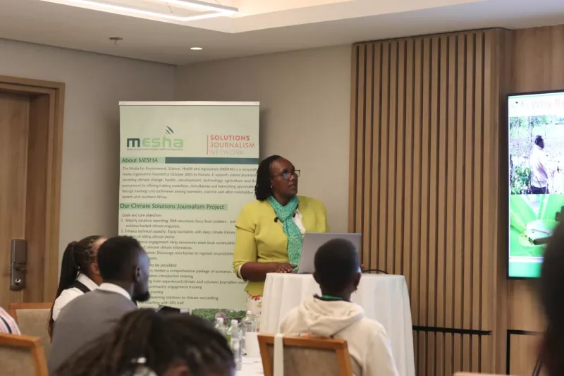 Media challenged to follow climate solutions from research labs to farms