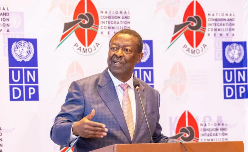 Prime Cabinet Secretary and Cabinet Secretary for Foreign and Diaspora Affairs Musalia Mudavadi