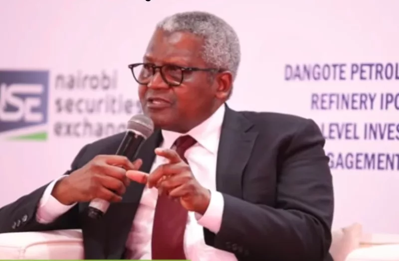 Dangote: We're ready if you go to court to stop Lamu refinery