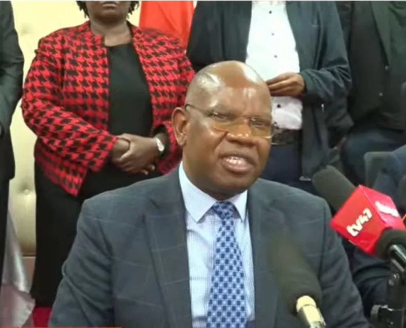Kenya Dairy Board Chairperson Genesio Mugo/screengrab