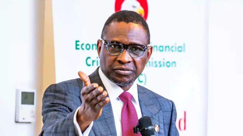 Ola Olukoyede said under his leadership the EFCC's Department of Internal Affairs had been renamed "the Department of Ethics and Integrity"/EFCC