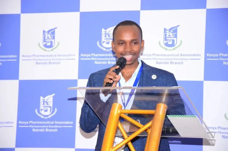 The Kenya Pharmaceutical Association (KPA) Secretary General Eric Gichane.