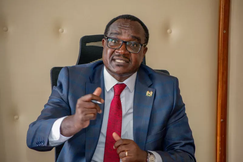 Education Cabinet Secretary Julius Migosi. /JULIUS OGAMBA/X