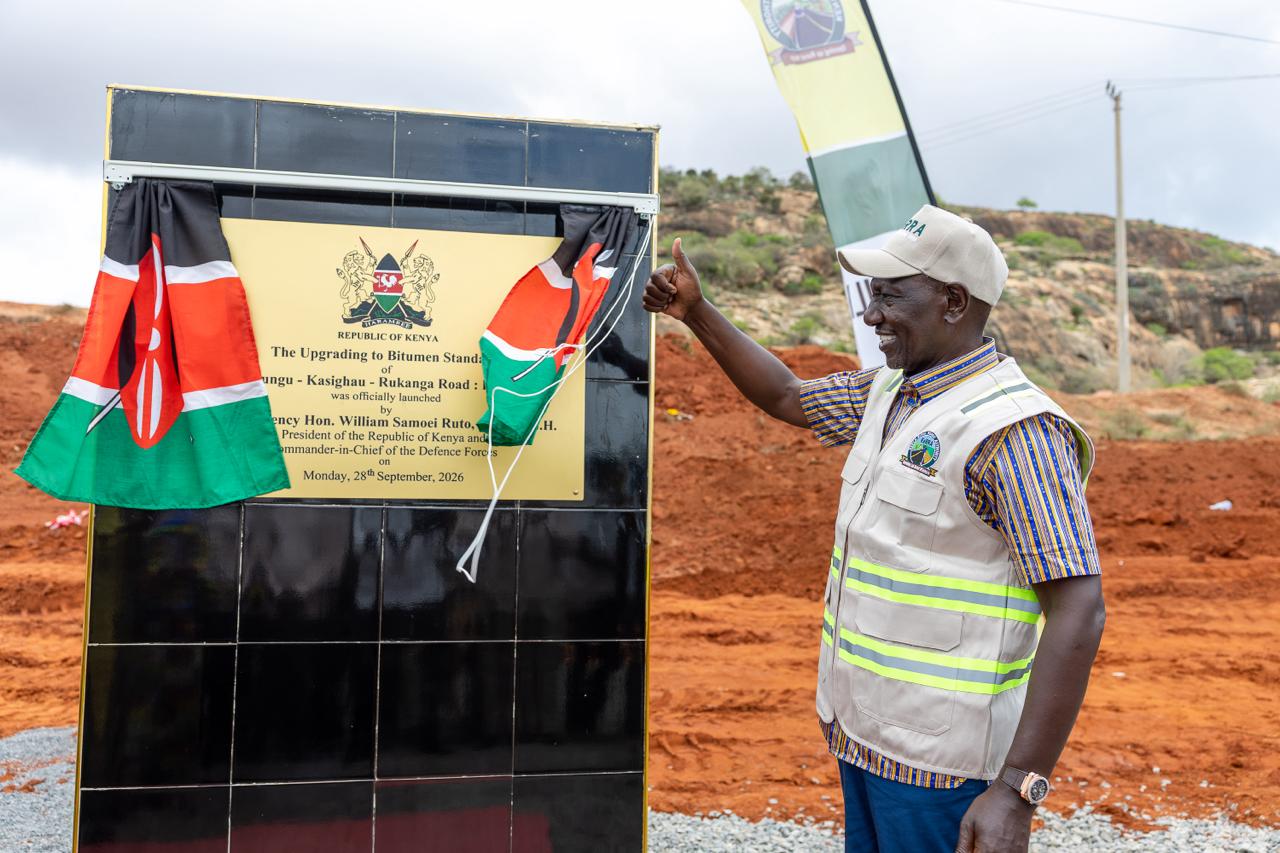 [PHOTOS]: Ruto launches Maungu-Kasigau-Rukanga Road upgrade