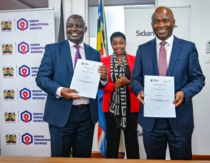 Sidian Bank, KIE team up to boost MSME access to credit