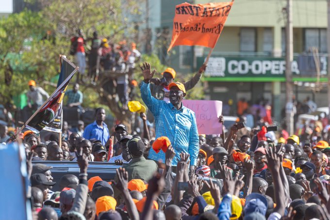 Ruto leads anthem in Siaya after Kenya wins 2029 World Athletics hosting rights