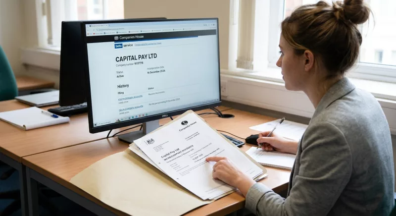 Capital Pay Ltd files 2025 accounts as UK corporate record takes shape