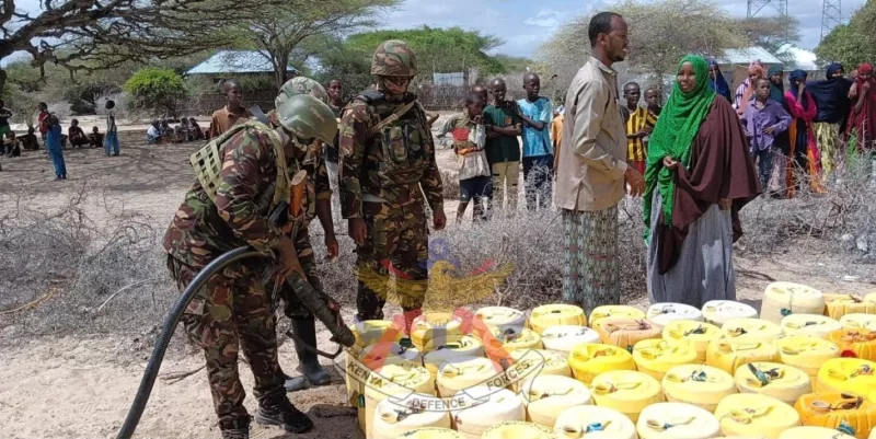 KDF takes healthcare and clean water to Somalia