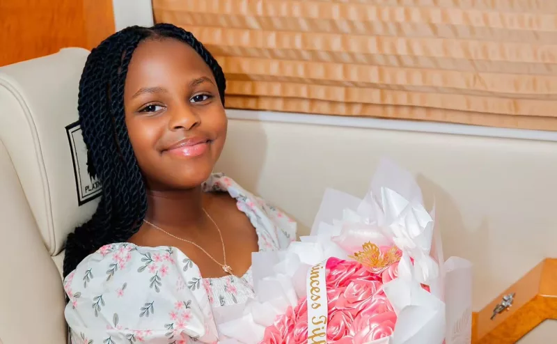 Diamond Hugs Daughter Latiffah Over Promise to Baby Sandrah