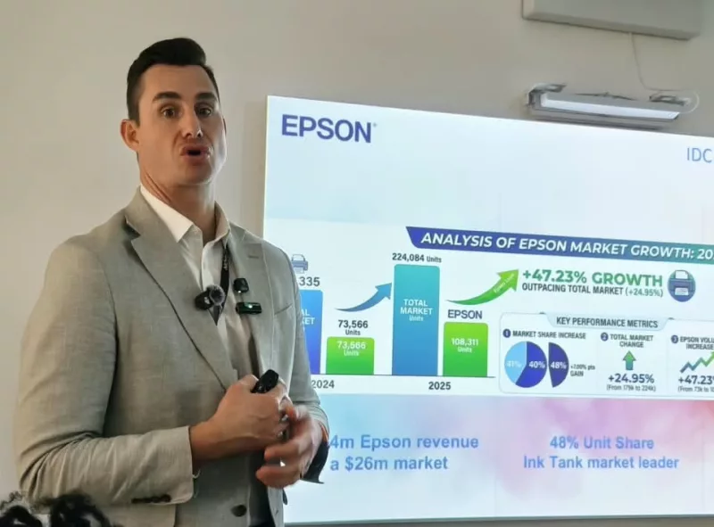 Epson Africa director and southern Africa country manager Gareth Jay