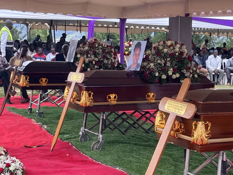 Three killed in Londiani crash laid to rest