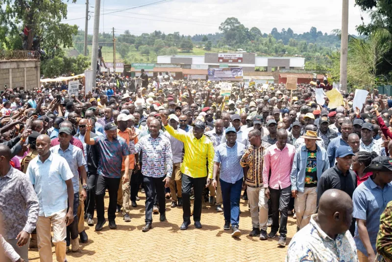 Bure kabisa! Ruto slams security over blocked stadium
