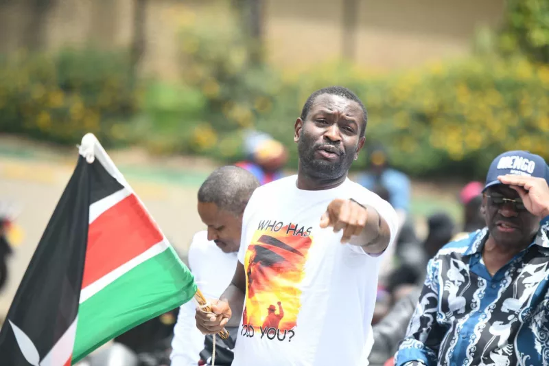 Kenyan opposition figure Sifuna eyes 2027 presidential race against Ruto