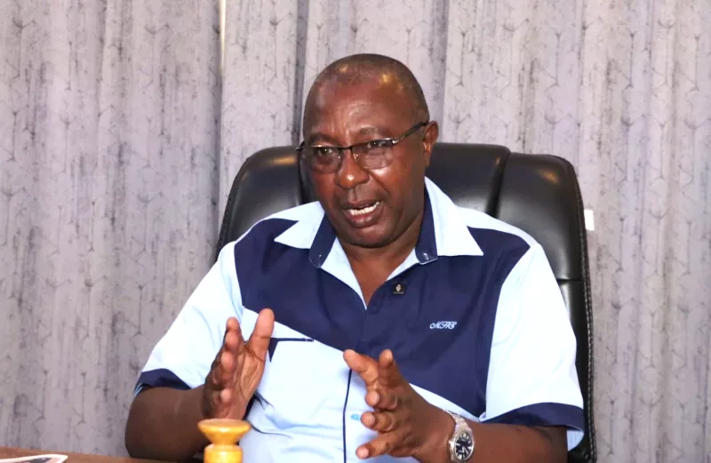 KESSHA chairperson and Murang'a high school principal Willie Kuria in his office in Murang'a on August 31, 2026/ ALICE WAITHERA