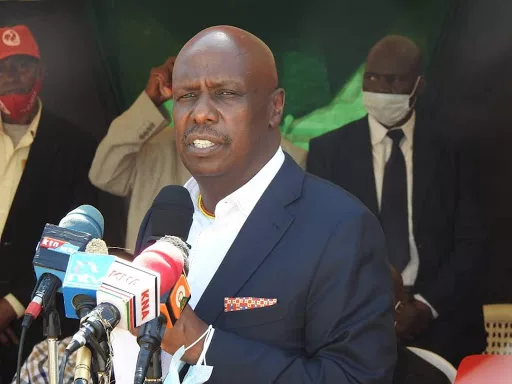 Photo: The Star Gideon Moi calls for urgent security action after Gotu attack